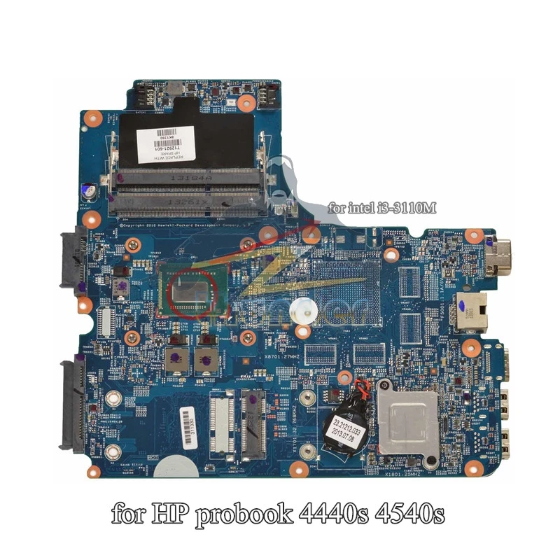 

712921-601 для ноутбука HP probook 4540s 4440s, материнская плата i3-3110M HM76 DDR3