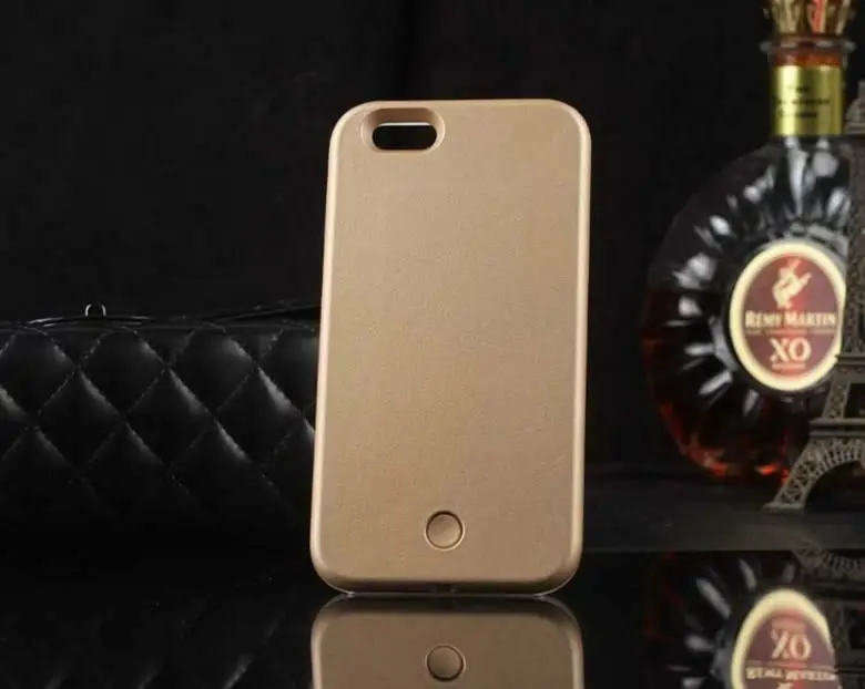 Светящийся чехол для телефона iPhone XS Max фото заполняющий свет артефакт селфи
