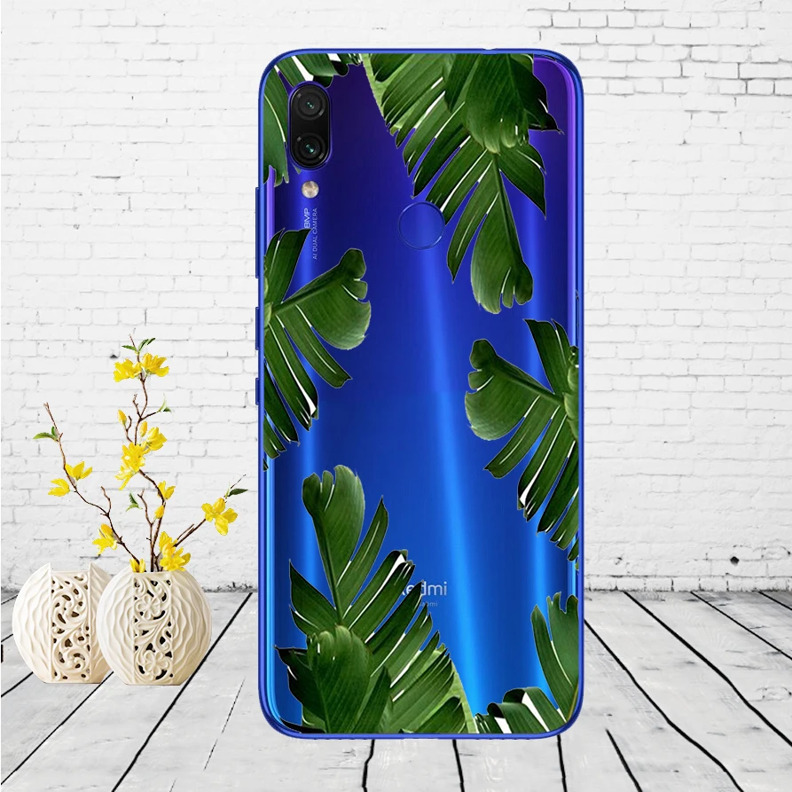 2 02SX чехол для Xiaomi Redmi Note 7, силиконовый чехол для Xiaomi Redmi Note 7, задняя крышка, чехол для Redmi Note 7, чехол для телефона - Цвет: 2