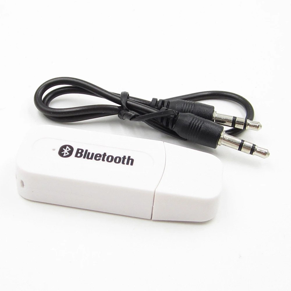 USB Bluetooth адаптер AUX беспроводной портативный мини музыкальный аудио приемник для домашнего компьютера 3,5 мм разъем Bluetooth передатчик