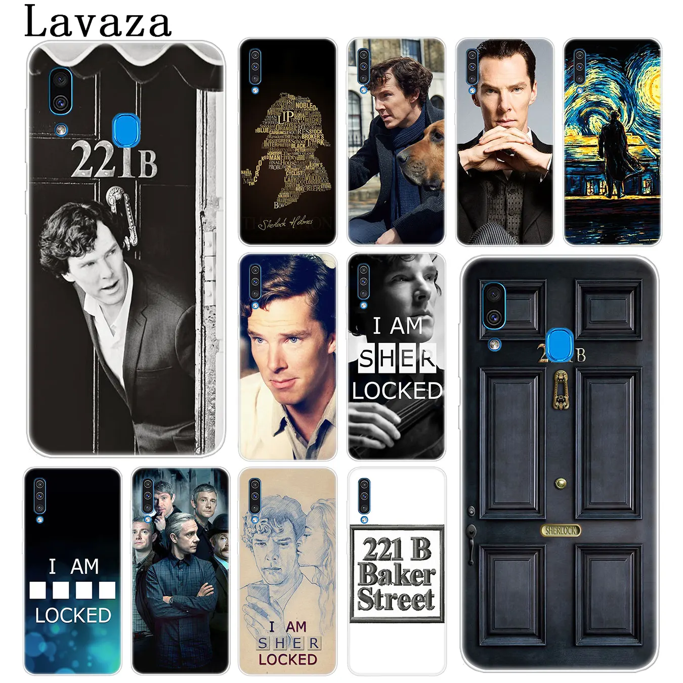 221B i am Sherlock Holmes Sherlocked популярный чехол для телефона Samsung Galaxy A10 A20 A30 A40 A50 A60 A70 M40 M30 M20