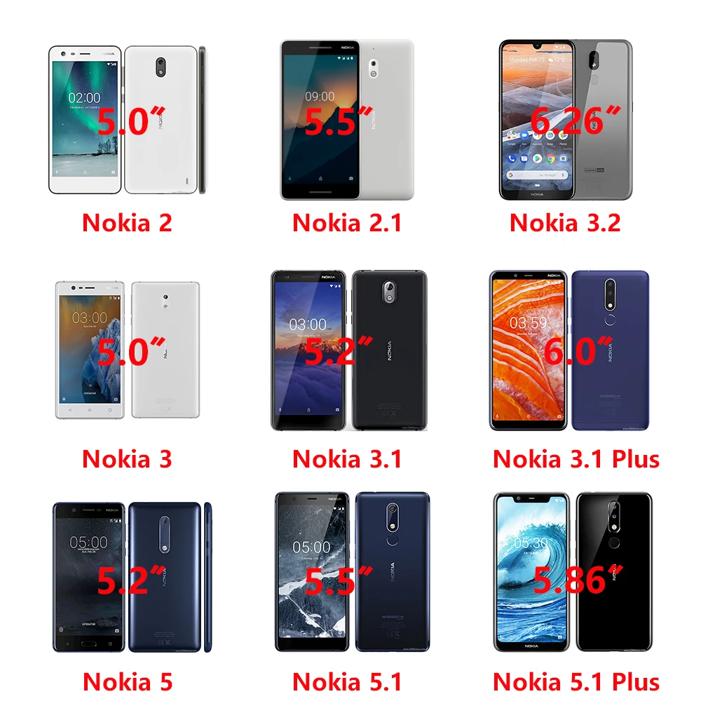 Etui Coque крышка флип чехол для Nokia 2 2,1 3 3,1 5 5,1 6 6,1 7 Plus 7,1 8,1 с ТПУ 3D роспись из искусственной кожи чехол для телефона чехол-бумажник