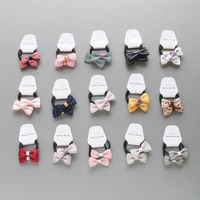 102050pairs dog hair bows cute bowknot teddy yorkshire maltese dog hair rope pet grooming clips dog hair accessories