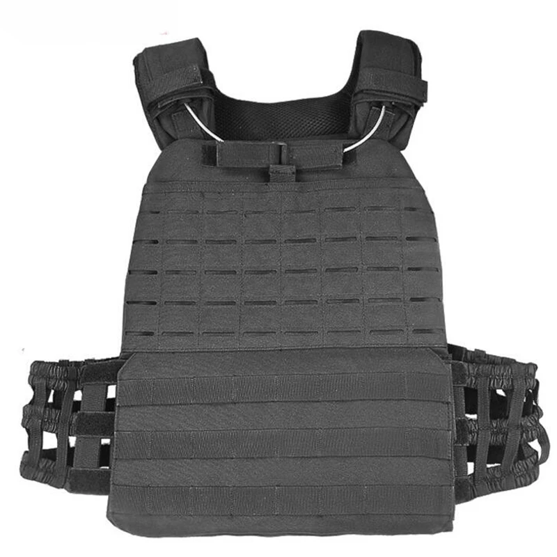 Тактический MOLLE для страйкболла жилет Combat paintball тренировочный мягкий камуфляж