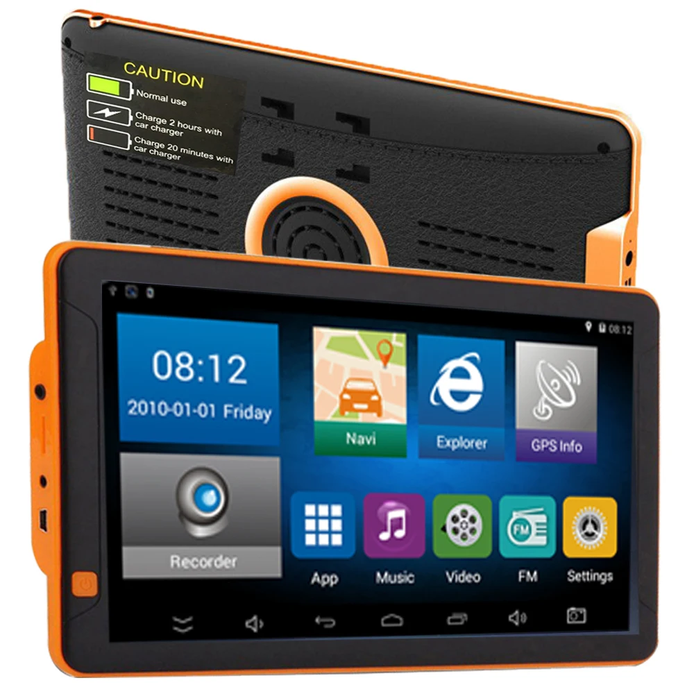 Автомобильный GPS навигатор &quot9&quot gps Android четырехъядерный 16G FM Bluetooth Sat Na передатчик