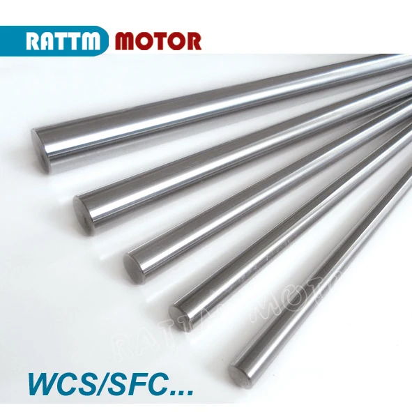 2 шт. WCS8mm L150/200/300/400/500/600 мм стержень для хромового принтера вал SFC8mm линейный CNC XYZ 3D SFC8|xyz 3d printer|3d printer rodrod shaft |