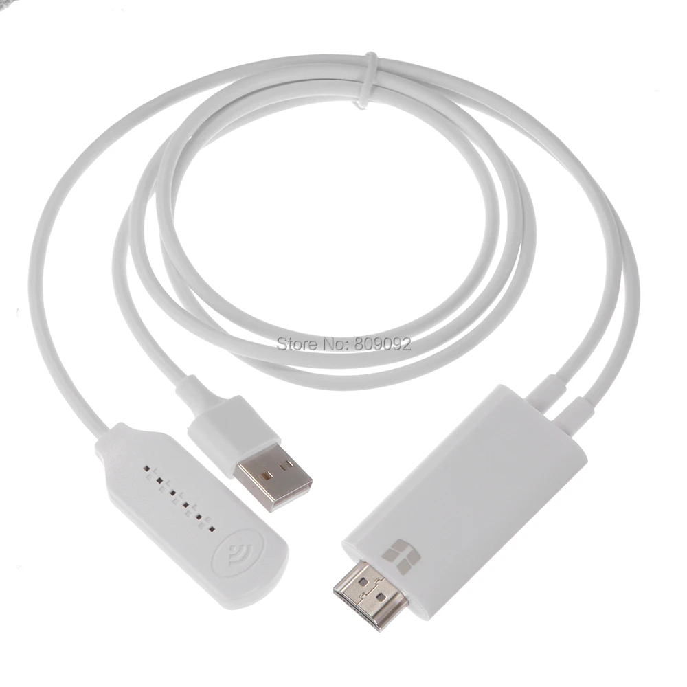 Беспроводной Wi Fi зеркальный HDMI конвертер 1080P HDTV адаптер для кабеля видео iPhone Android