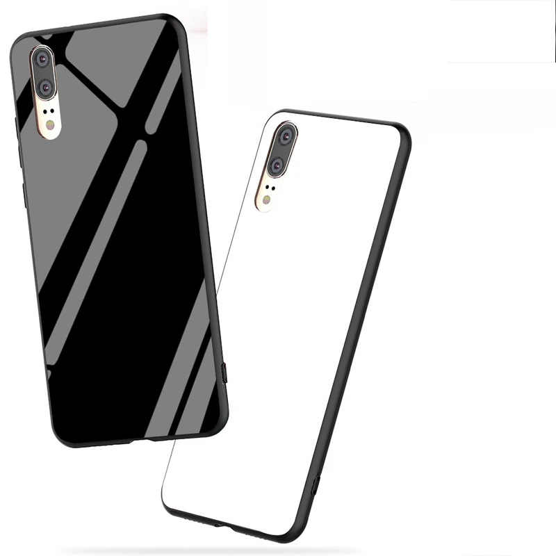 YUETUO стеклянная задняя крышка для телефона etui, coque, чехол, чехол для huawei p30 pro lite p30lite nova 4e p p20 p20lite p 20 30 nova 3e аксессуары