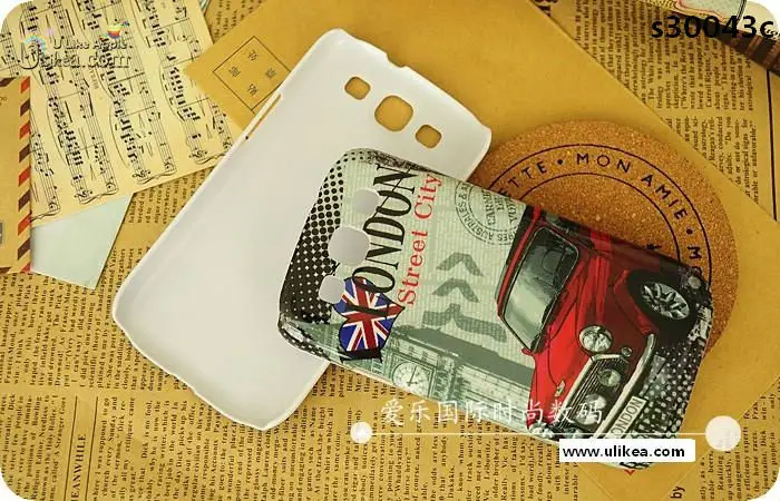 London Street City Hard Back Case For Samsung galaxy s3 i9300 Ultra Light Chromatic Freeshipping |