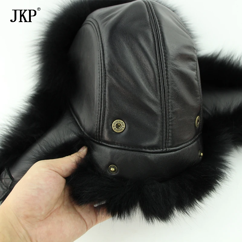 Оригинальные детские натуральным лисьим мехом головные уборы из натурального