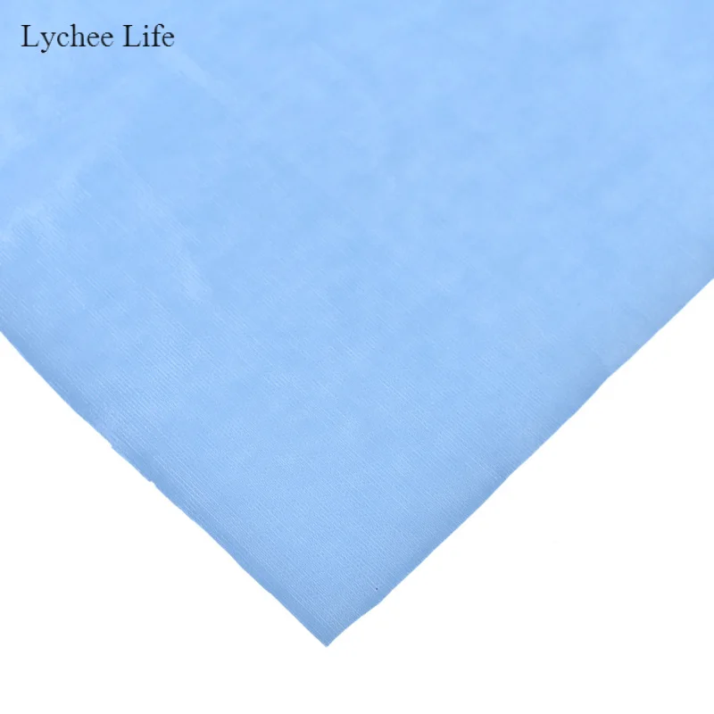 Lychee Life A4, мягкая тонкая искусственная кожа, сшитая ткань для рукоделия, сумки ручной работы, аксессуары для украшения с бантом