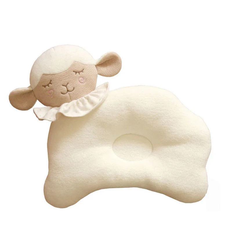 Soft Infant Baby Pillow Prevent Flat Head Memory Foam Cushion Sleeping Support | Мать и ребенок