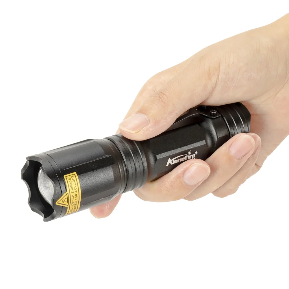 Мощный водонепроницаемый светодиодный тактический фонарик Alonefire X004 для