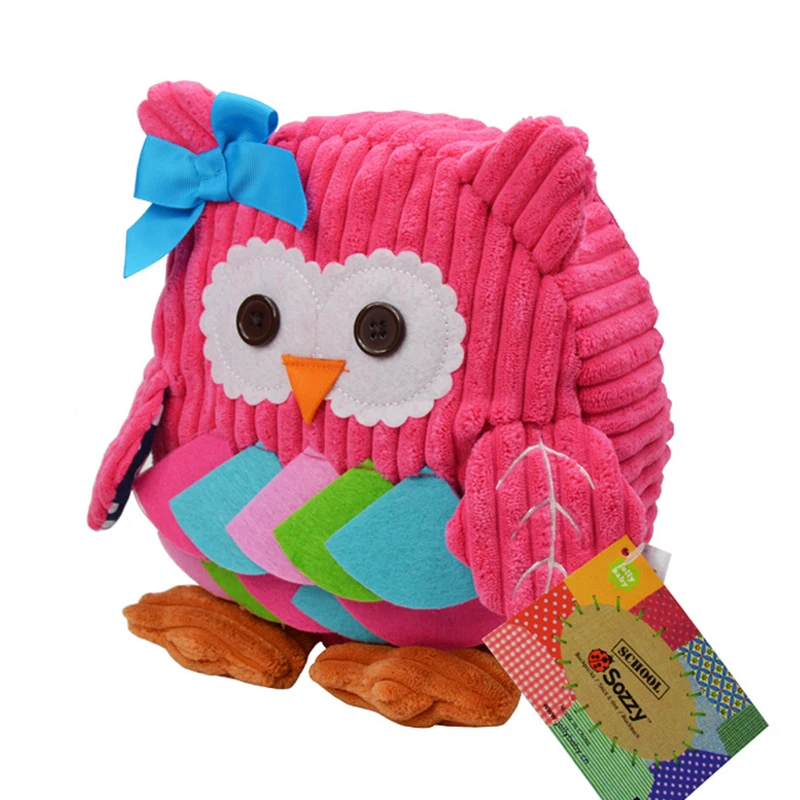 5 стилей Sozzy оригинальный объемный милый животный плюшевый Детский рюкзак на