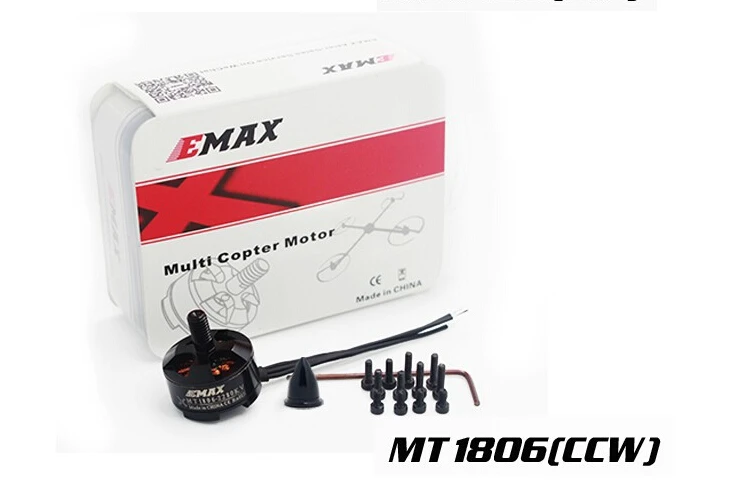 Оригинальный 4 шт./лот EMAX MT 1806 2280KV 2CW 2CCW мотор для QAV250 мини мультикоптера fpv