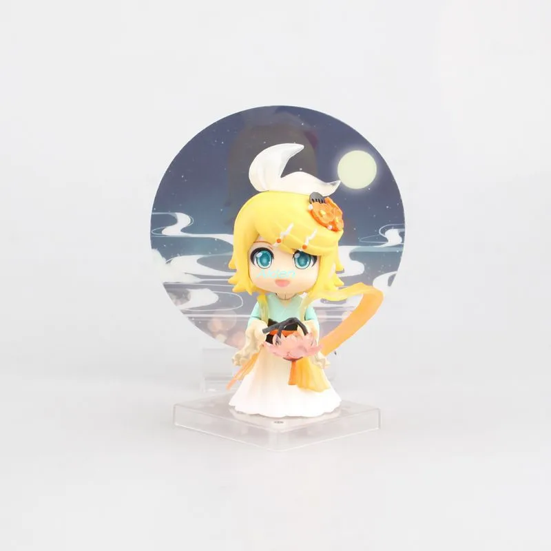 " Q версия Nendoroid Figma#769#768 кагамине Рин кагамине Лен Праздник середины осени Ver. ПВХ фигурка игрушка коробка 10 см Z1043