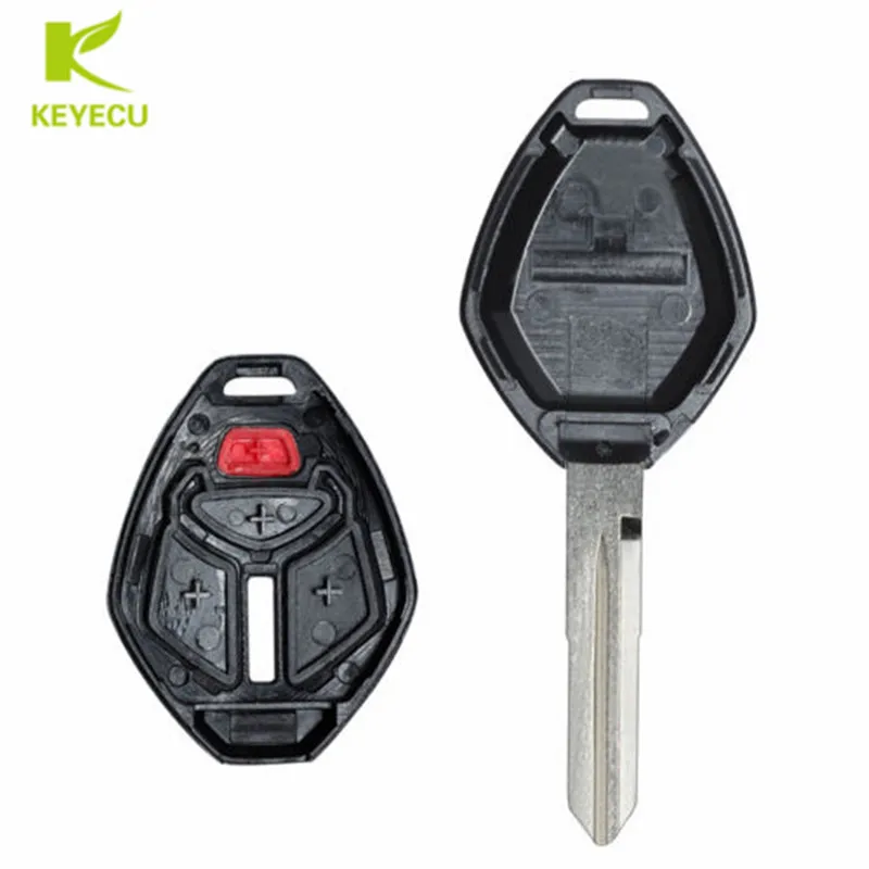 KEYECU запасной чехол для ключей с дистанционным управлением корпус Mitsubishi Eclipse Galant