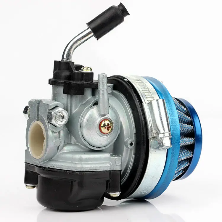 Для 49cc 66cc 70cc 80cc 2 тактный карбюратор воздушный фильтр Carb fit моторизованный