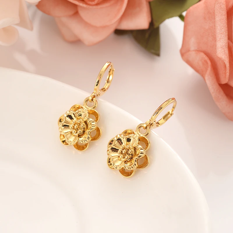 

african Arab Dubai Coin Earrings Gold Color Jewelry Ancient Coins Vintage Accessory for Women / Girls kids party jewelry gift