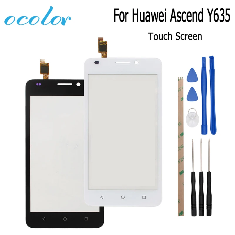 Ocolor для Huawei Y635 сенсорный экран Сенсорная панель идеальный Ремонт Запчасти Ascend