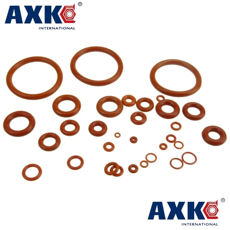 Силиконовое резиновое уплотнительное кольцо толщиной 2 мм наружный диаметр 5 23