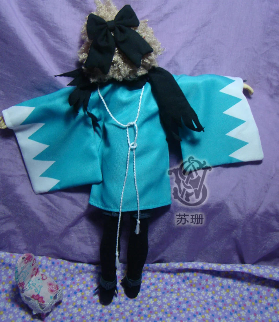 1/4 тонкий sd bjd Кукла одежда кимоно для DD BJD Okita Souji Косплей Костюм куклы|Куклы| |
