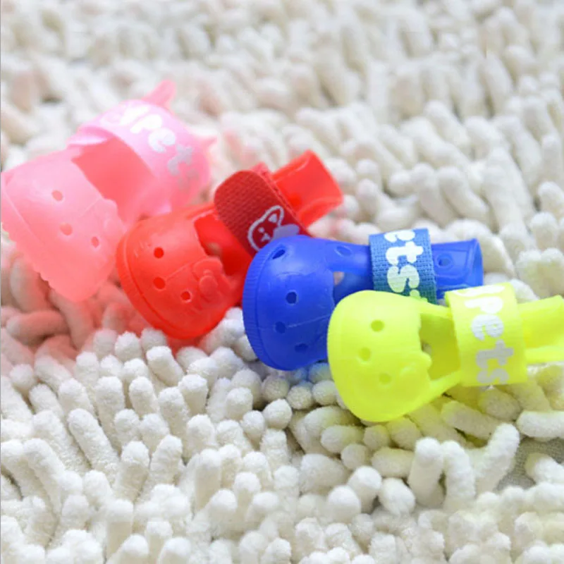 4 шт./лот летняя обувь для домашних животных водонепроницаемые дышащие сандалии