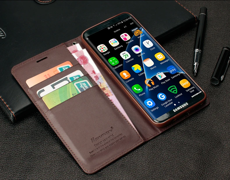 Бесплатный подарок закаленное фильм MSK Чехлы для samsung galaxy s8 чехол из натуральной