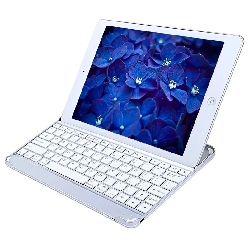 2в1 ультра тонкий беспроводной Bluetooth клавиатура чехол для Apple iPad 6 Air 2 подставка ipad