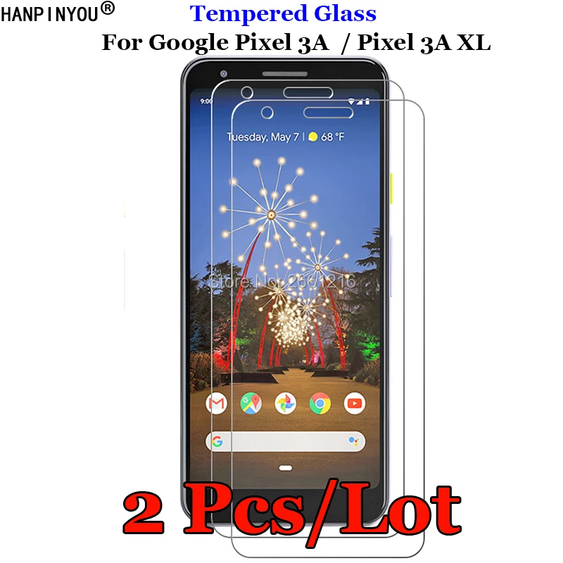 2 Pcs/Lot For Google Pixel3A 5.6&quot Tempered Glass 9H 2.5D Premium Screen Protector Film Guard Shield Pixel 3A XL 6.0&quot | Мобильные