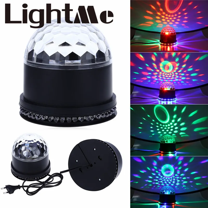 2016 высокое качество ЕС США светодио дный Plug LED Цвет изменения RGB Звук