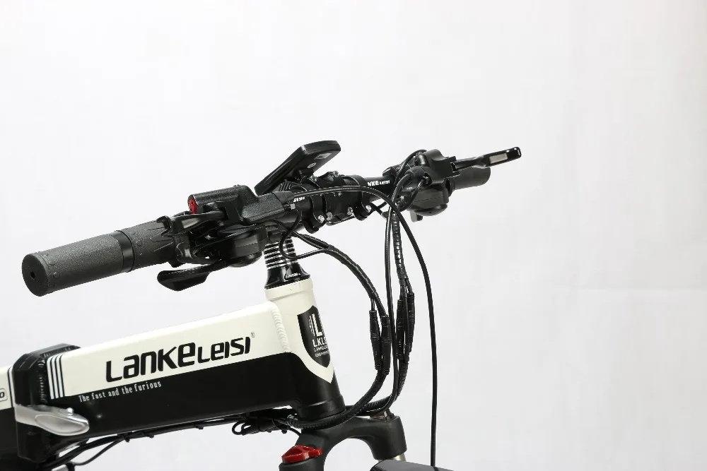 Lankeleisi XT750 складной электровелосипед с вилкой на подтяжках 12 8 А батарея 27