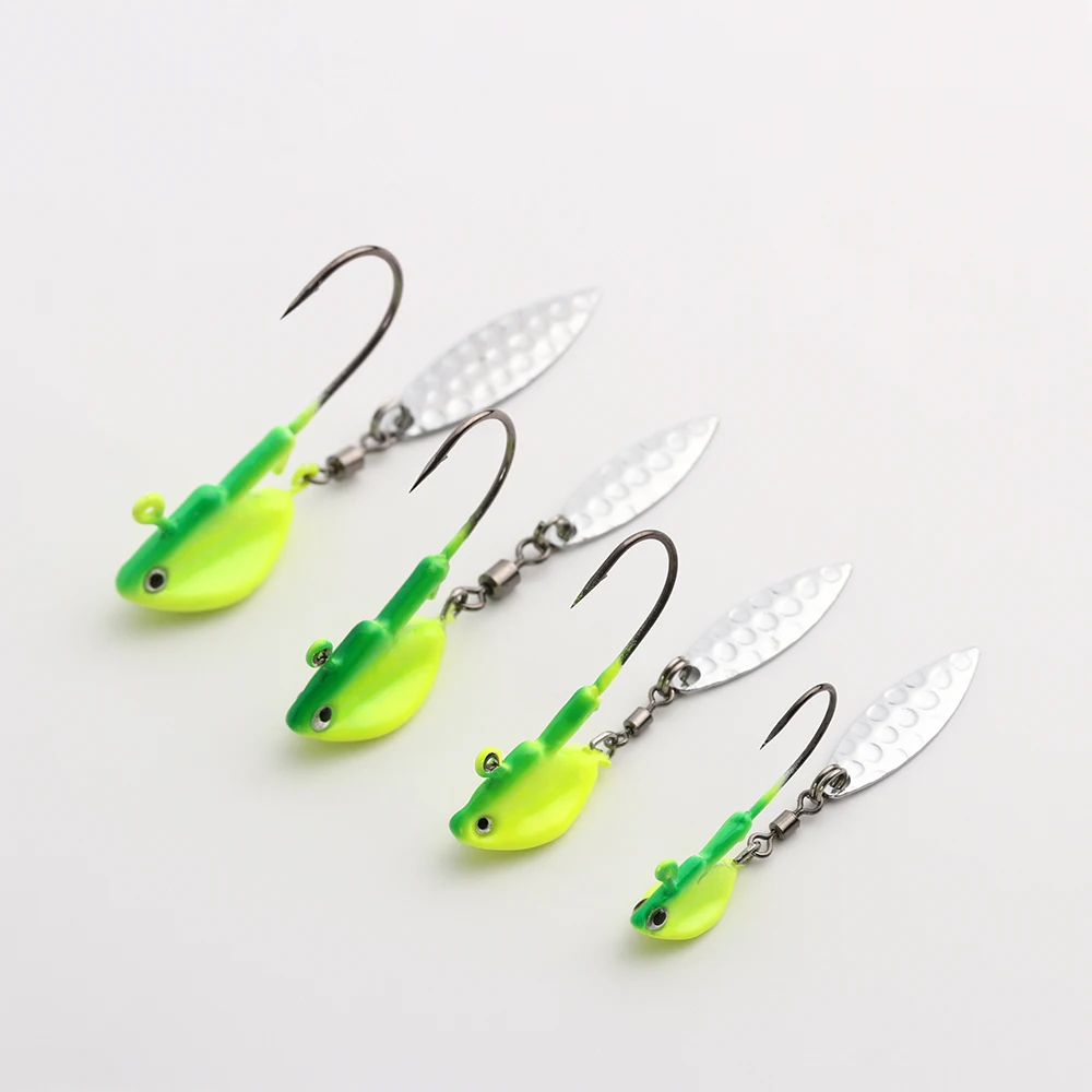 1PC Metal Jigs Fishhook Fishing Lures Sinking Spoons Micro Jigging Head Tackle Baits Fish Tools Accessories 3.5g/7g/10g/14g