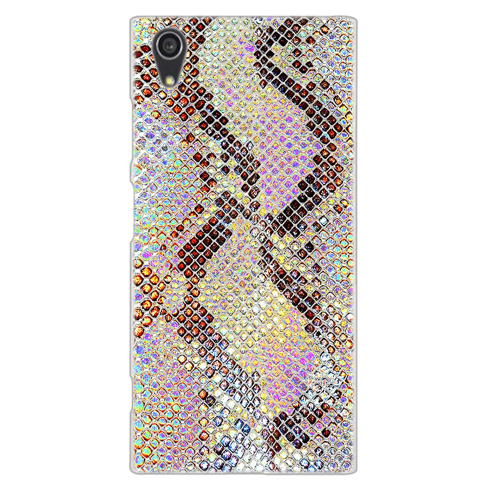 013 Модный чехол MLLSE с текстурой змеиной кожи для sony Xperia X XA XA1 XA2 Plus XA3 XZ XZ1 XZ2 XZ3 XZ4 Compact L1 L2 L3 - Цвет: 013