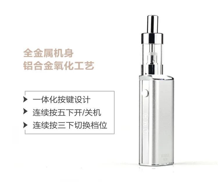 

Original 40W adjustable wattage e cigarette Box Mod Starter Kit 40W 3ml Vape Tank 2200mah Electronic Cigarette