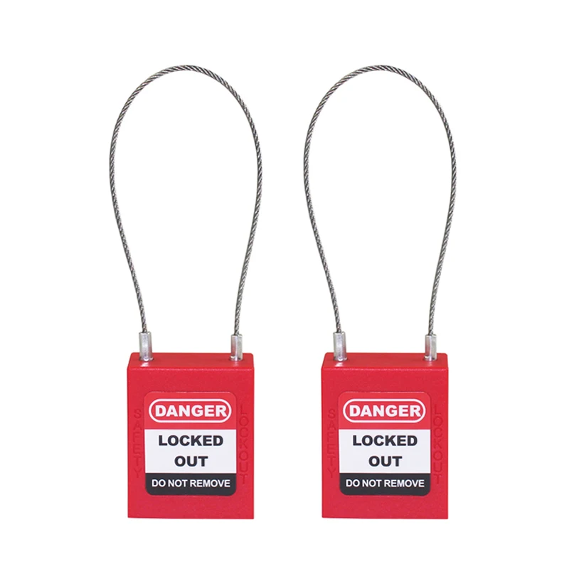 Замок с замком Lockey, замок с замком, стальной провод, нейлоновые замки