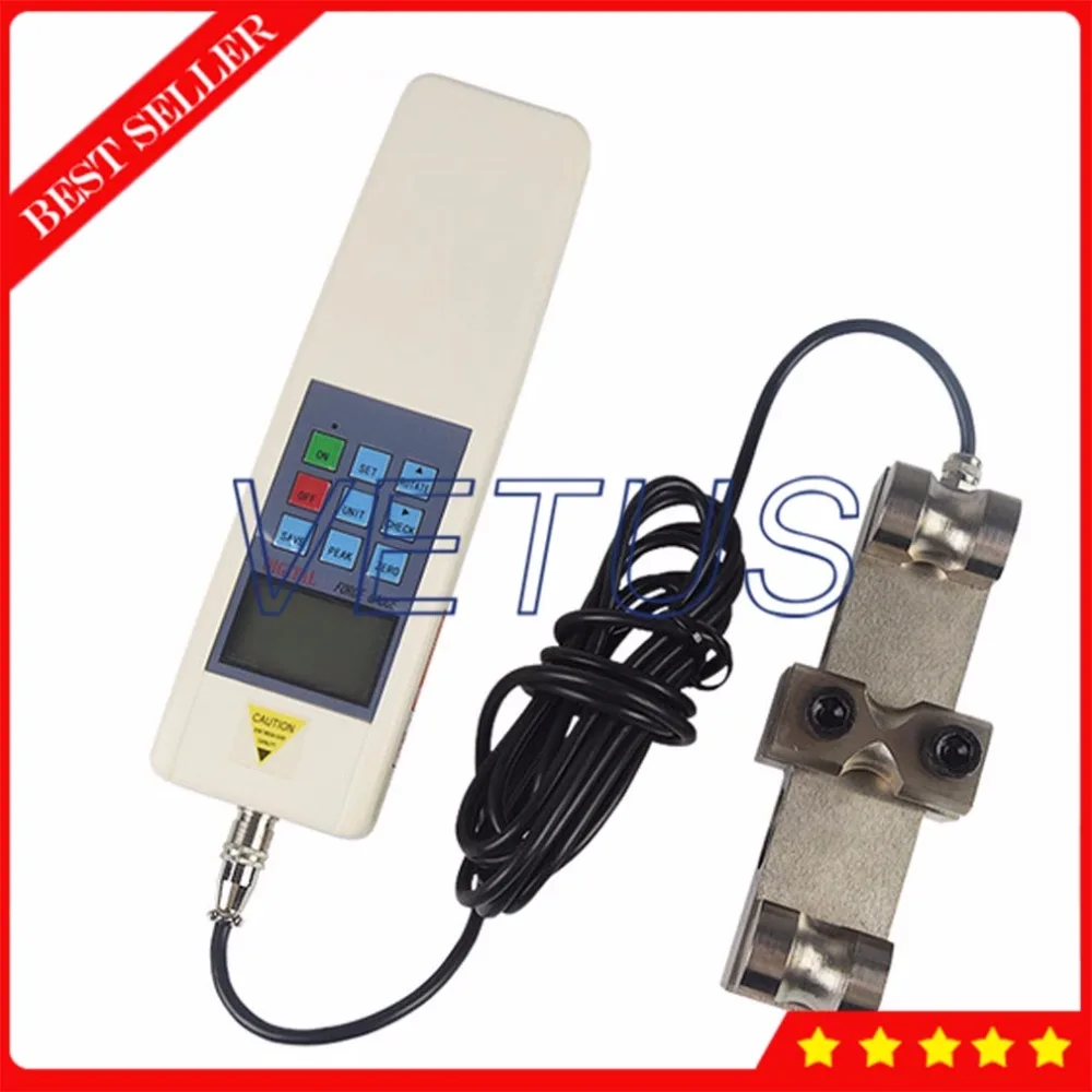 HD-10T 100KN Rope Tension Gauge Tensiometer with Digital Pressuremeter Five Test Patterns Three Display Mode Function | Инструменты
