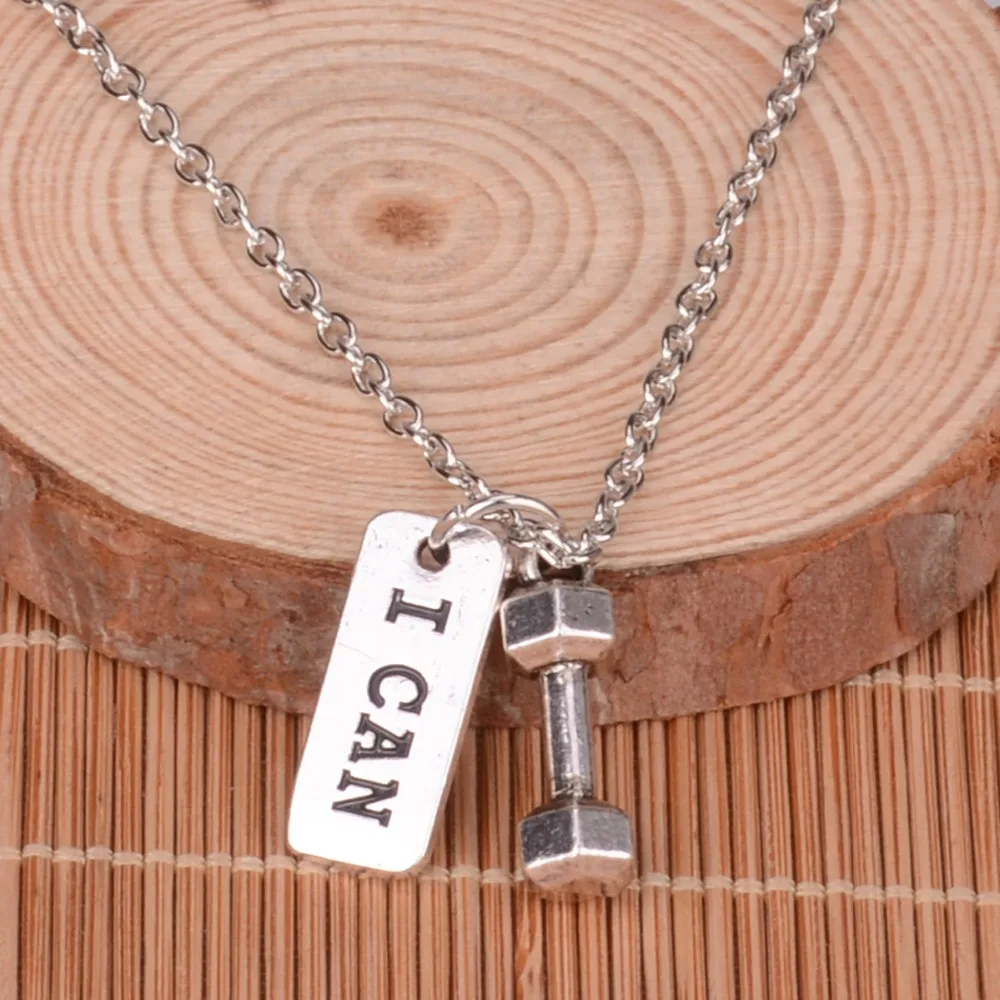 Спорт я могу сильный это красиво выбираю силу гантели штанги веса цепи ожерелье