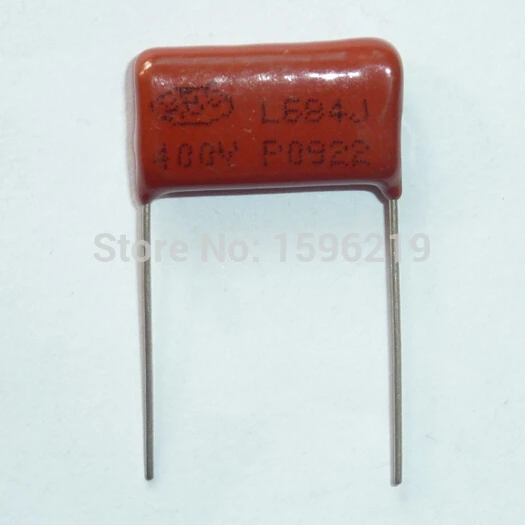 Конденсатор CBB 684 400V 684J 0 68 мкФ 680nF P20 CL21 Металлизированный Полипропиленовый