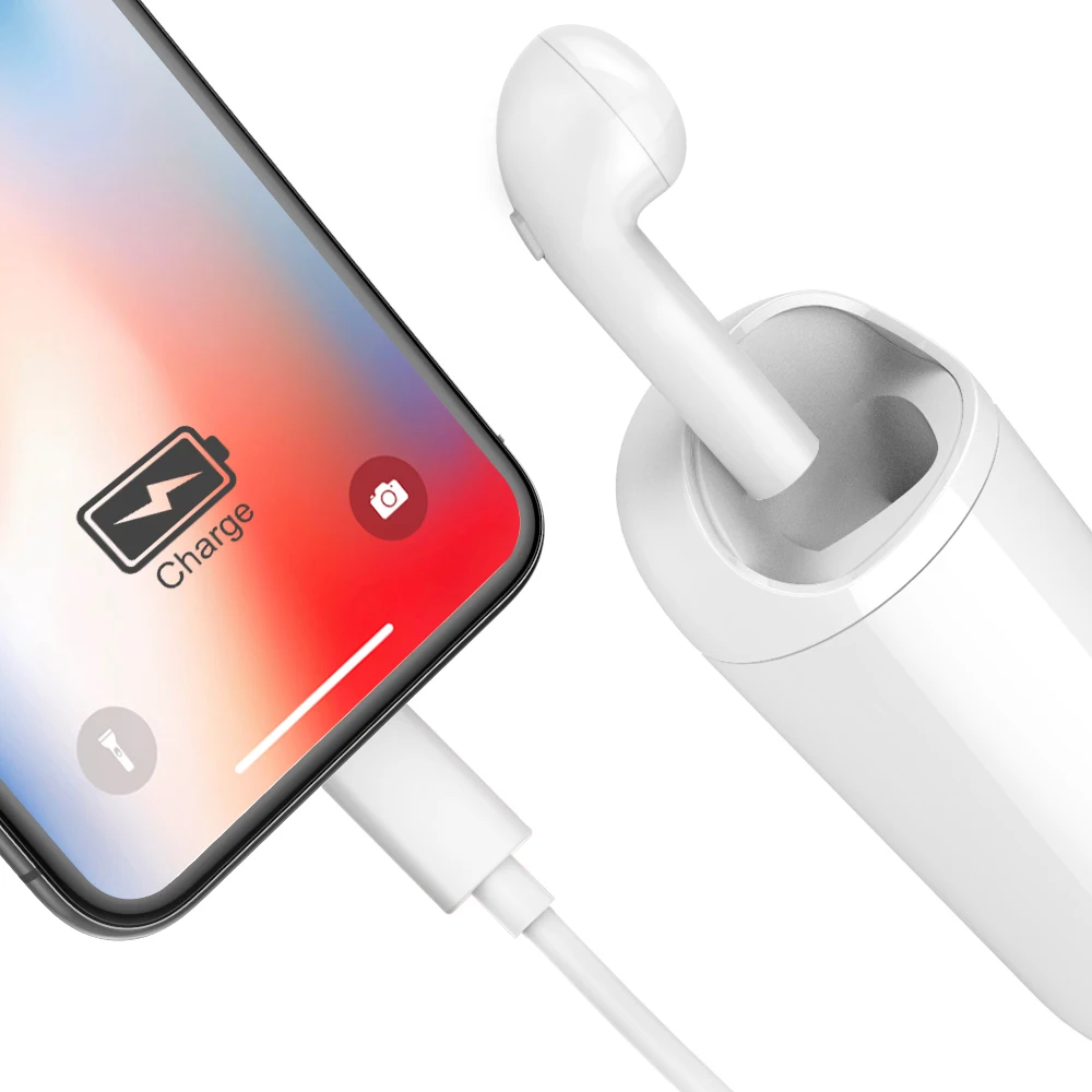Bluetooth наушники беспроводные мини одного гарнитура микрофон с 3300 мАч Мощность