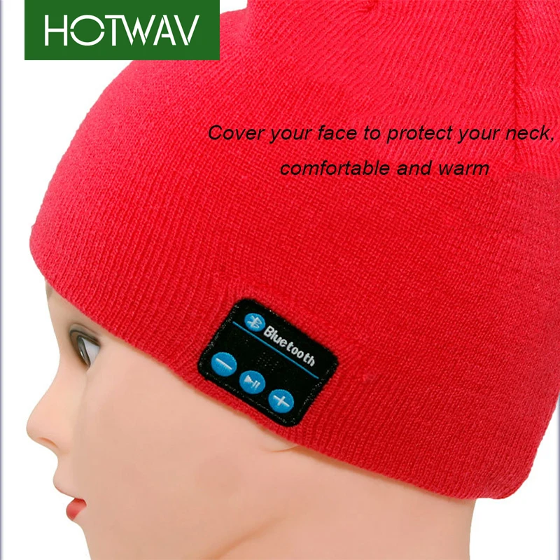 HOTWAV Красочные Спортивные Bluetooth кепки наушники мягкие теплые Беспроводные
