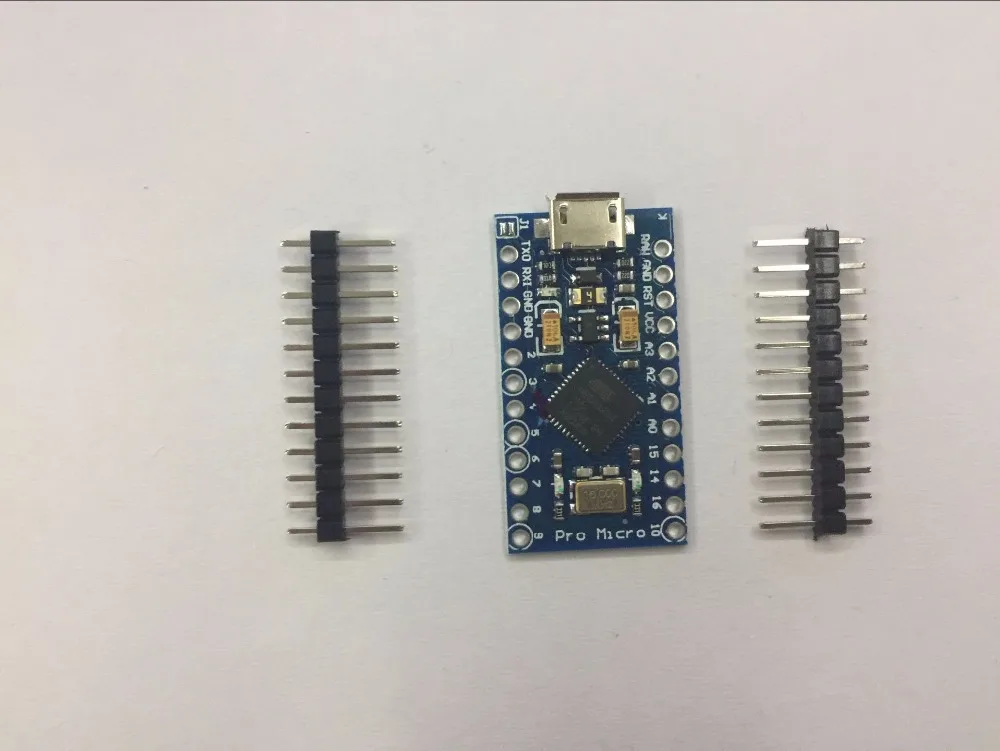 5 шт. мини USB ATmega32U4 Pro Micro в 16 МГц плата модуль для Arduino/Leonardo ATMega 32U4 контроллер замена