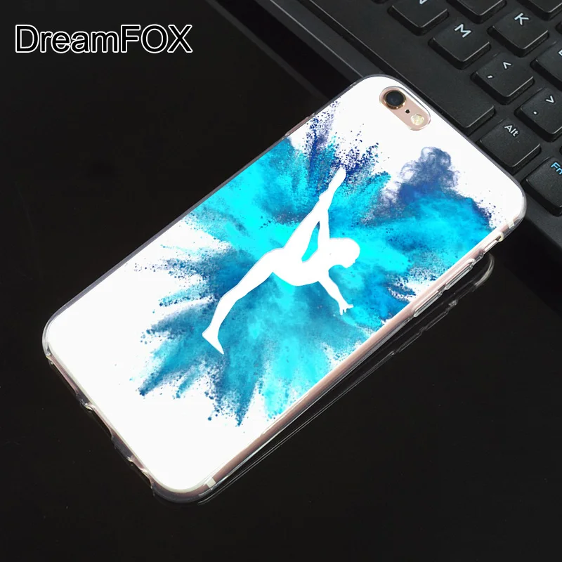 M501 гимнастический силуэт Мягкий ТПУ силиконовый чехол для Apple iPhone 11 Pro XR XS Max 8X7 6 6S