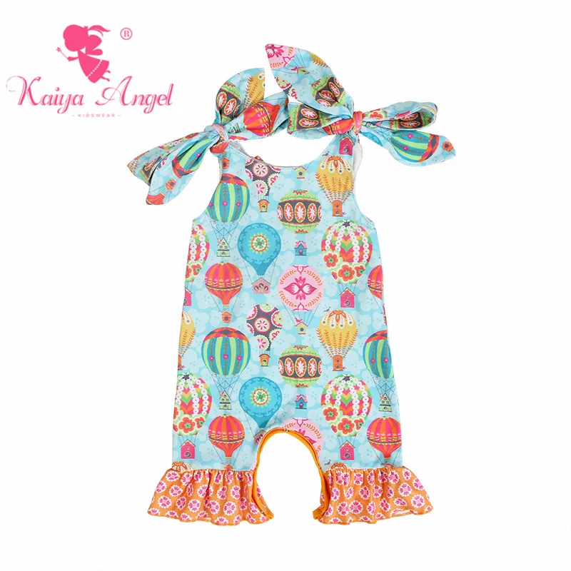 Эксклюзивная Пижама Kaiya Angel 2018 для новорожденных летняя одежда маленьких девочек