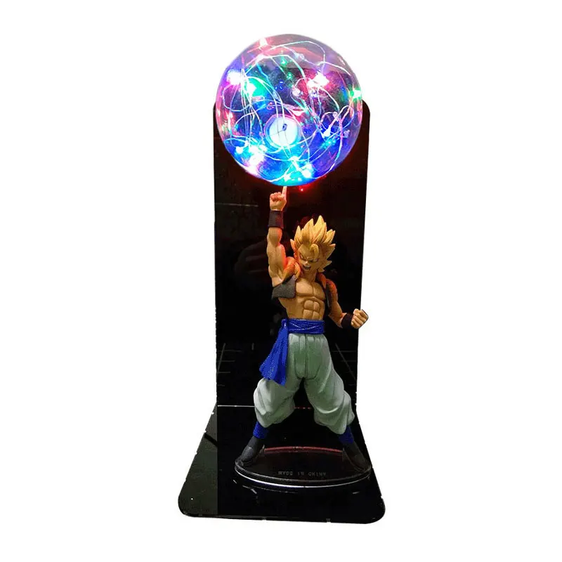 Dragon Ball и super Goku Vegeta Gogeta figulas светодиодный светильник Dragon Ball Лампа Ultra Instinct Goku декоративный ночной Светильник для спальни подарки - Цвет: gogeta