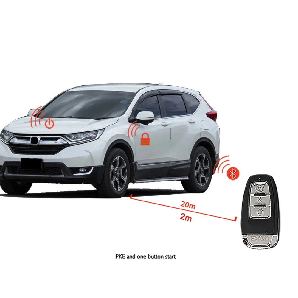CRV 18 автомобильные аксессуары без ключа удобная система PKE телефон приложение
