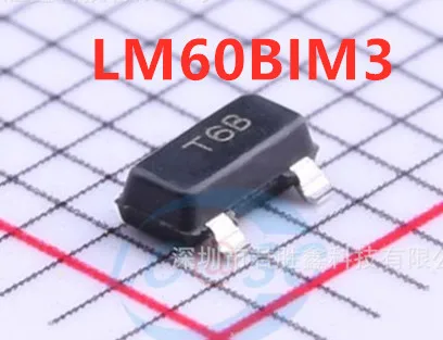Бесплатная доставка LM60BIM3 LM60BIM3X LM60 SOT23 3 LM60CIM3 LM60CIM3X 100% Новый оригинальный|sensor|sensor