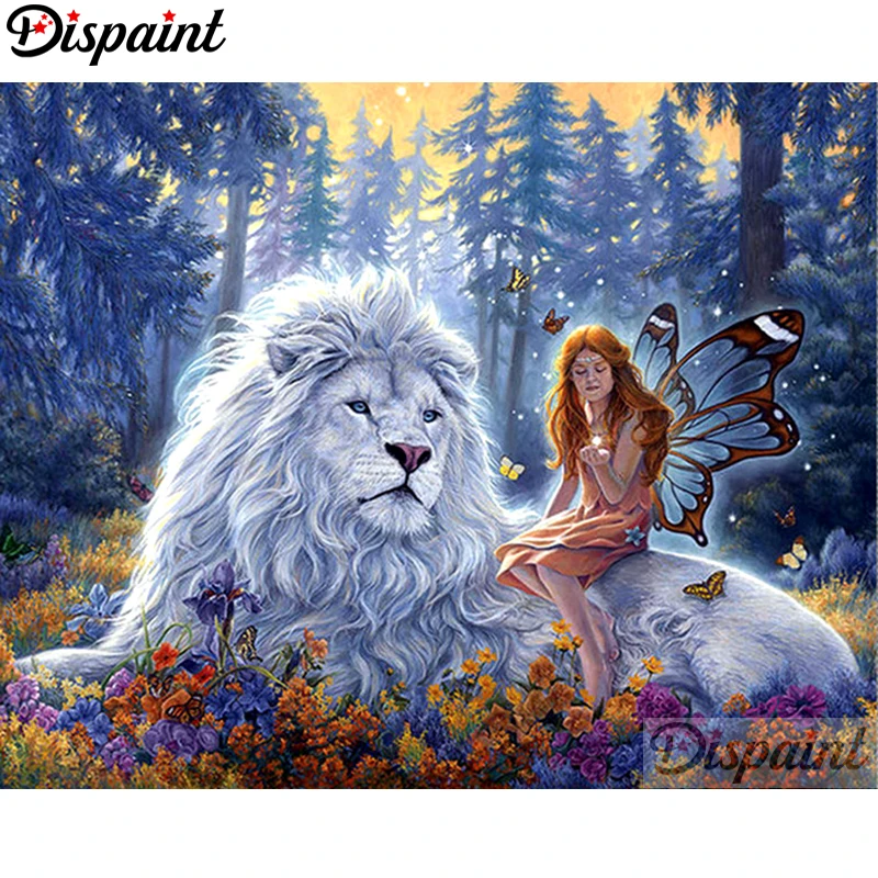 Dispaint камни в форме ромба/круглый дрель 5D DIY алмазная живопись &quotс украшением виде