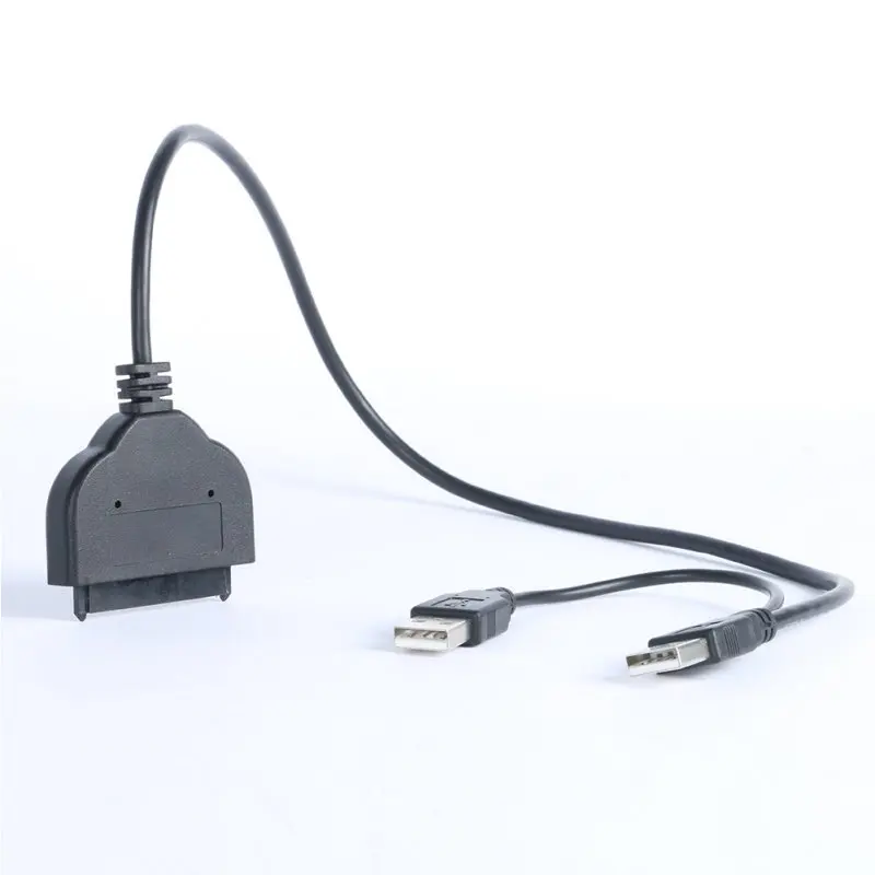 Лидер продаж USB-адаптер 2 0 для SATA 15 + 7 Pin передачи данных и питания USB-кабель 5