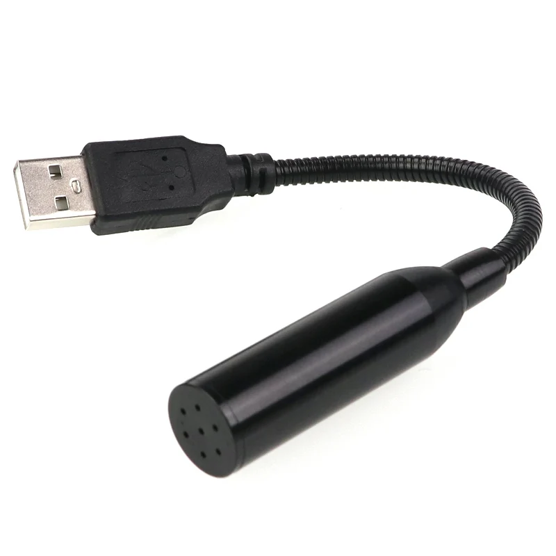 Высокое качество мини USB микрофон Регулируемый Настольный Анти шум аудио